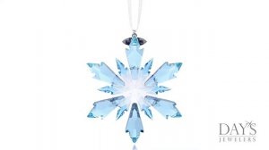 Swarovski Crystal Frozen Snowflake Ornament