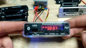 mp3 модуль MP3 плеер, декодер Bluetooth модуль