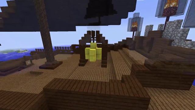 MINECRAFT Pirates of the Caribbean | BLACK PEARL Megabuild | Map-Download in DESCRIPTION смотреть онлайн