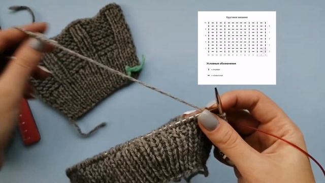 Снуд. Вяжем основное полотно. смотреть онлайн