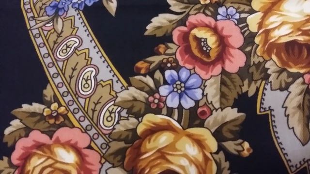#ПавловопосадскиеПлатки Павловопосадский платок,,Воспоминание о лете,,19