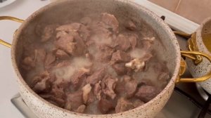 Куырдак из баранины.Вкусное национальное блюдо.