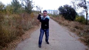 Работа с нунчаками (часть 2)