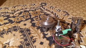 Магнитный редуктор на железном диске и магните. ч4.