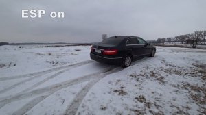 Оффроад на Мерседесе. Помогает ли ESP?! | Mercedes w212 | qzece