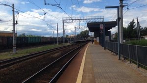 Москва 2647 станция МЦД D1 Марк лето день