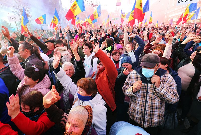В Гагаузии после выборов проходят акции протеста / События на ТВЦ