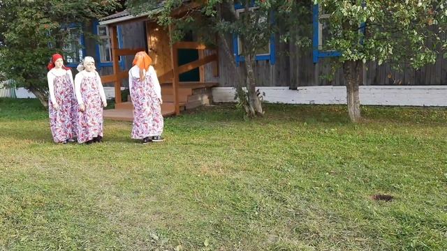 Марийская народная игра "Катание мяча". Театральная студия "Праздник". Барбашинский ДК.