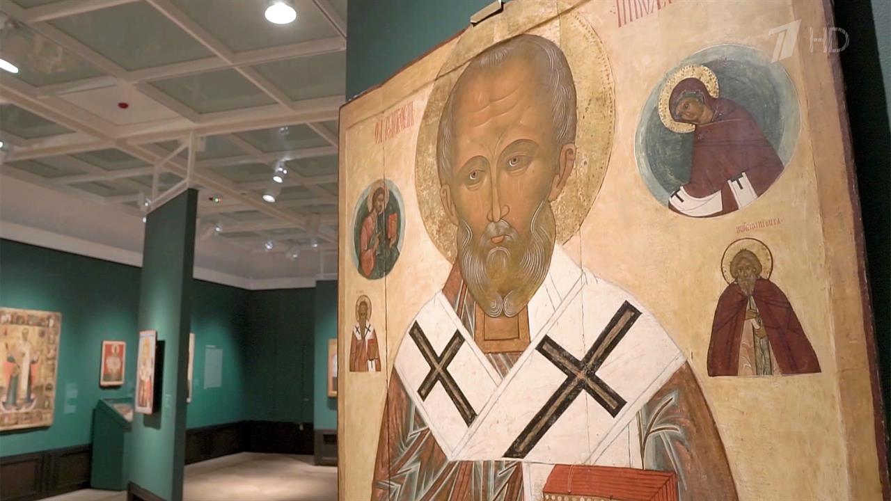 В Третьяковке открылась выставка икон одного из самых почитаемых в России святых