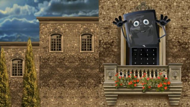 Видео открытка: Пришли СМС, мне без тебя темно... смотреть онлайн