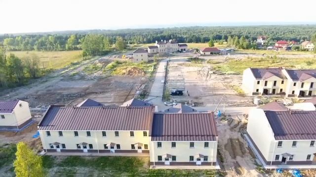 ЖК "Ломоносовская усадьба" Таунхаусы в Ленинградской области. 2018-ИЮЛЬ смотреть онлайн