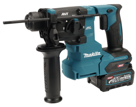 АККУМУЛЯТОРНЫЙ ТРЁХРЕЖИМНЫЙ ПЕРФОРАТОР SDS-plus HR010G MAKITA XGT 40V MAX