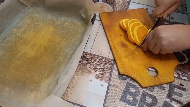 ПИРОГ С АПЕЛЬСИНАМИ, на скорую руку/апельсиновый пирог