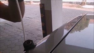 Power antenna mast replacing in Mitsubishi pajero nj sfx 2 8 2011