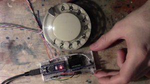 Подключение дискового номеронабирателя к ардуино