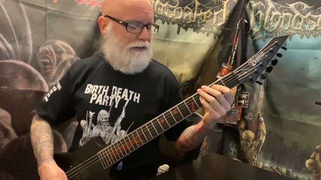 BLOODSOAKED - “Infestation” Guitar Playthrough