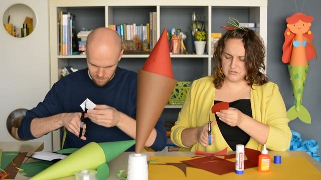 рыбы - бумажная школа Игоры и Ноташи смотреть онлайн