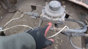 Как убрать однопроводный кран управления тормозами прицепа
