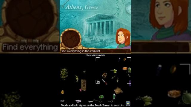 Samantha Swift and the Hidden Roses of Athena • NDS Gameplay