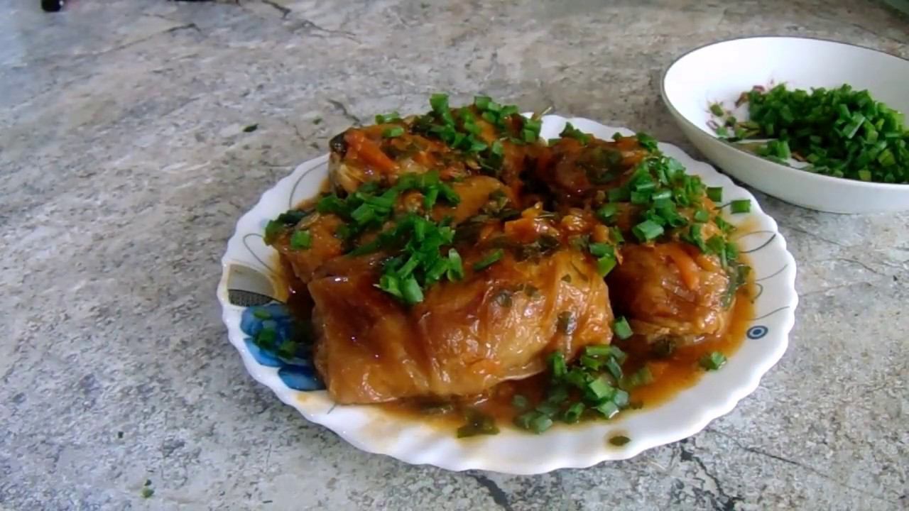 Приготовление очень вкусных домашних Голубцов из мяса и овощей. Заготовка полуфабрикатов.