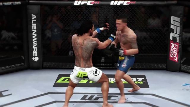 EA SPORTS™ UFC® - Anthony Pettis vs Benson Henderson - Capoeira Kick K.O смотреть онлайн