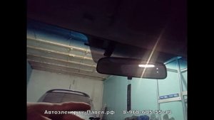 KIA - установка камеры заднего хода и зеркала. Umbrella.Center