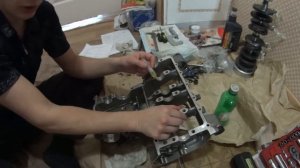 Сборка картера кавасаки zzr600-1