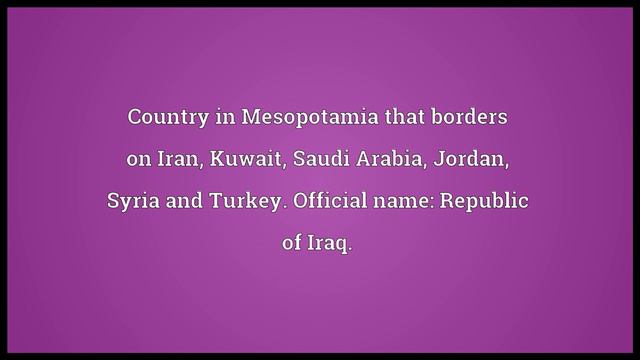 Iraq Meaning смотреть онлайн