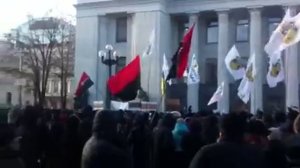 Майдан штурмует ВРУ 28.12.2014