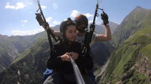 gudauri paragliding skyatlantida полет параплан гудаури 10 1 11072022