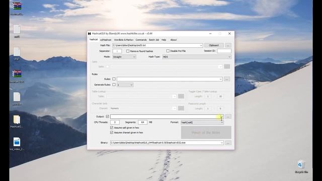 Windows Crack MD5 SHA1 hash using hashcat GUI смотреть онлайн