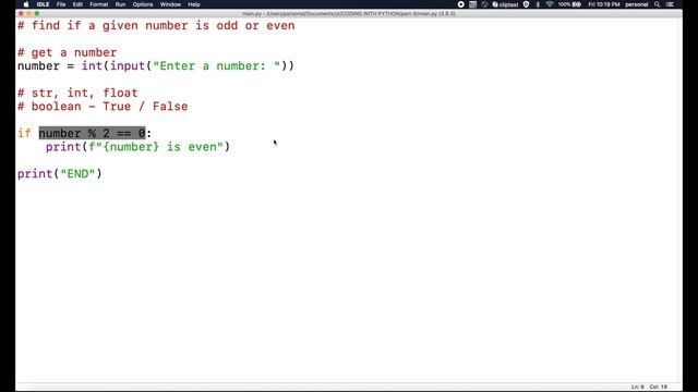 Decision making using python comparison operators | Coding with Python | Python Malayalam Tutorial смотреть онлайн