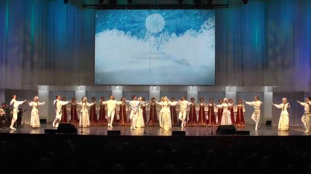 "Колокольчики".  Омский хор.Постановка Г.Полевой.12.10.14