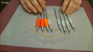 Волшебная Мандала в технике парчмент крафт. Мастер-класс 1 часть