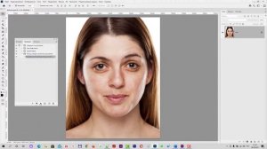 Создание и использование экшена для ретуши методом частотного разложения в Фотошоп. Часть 9.