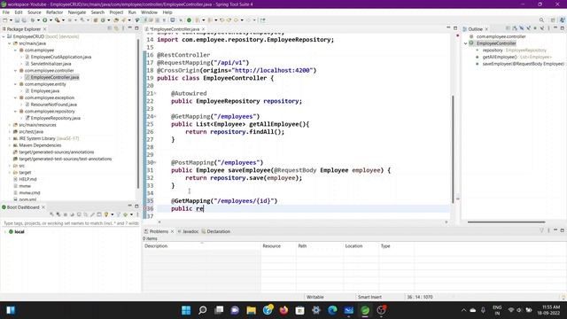 #1 - Angular14 + Spring-Boot + Postman API CRUD App | PART 1 | Full Tutorial For Beginners 2023