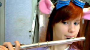 Chip and Dale rescue rangers theme song - flute solo cover