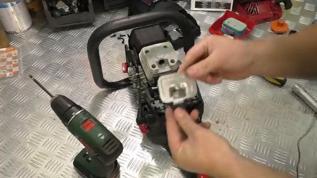 Почему именно она БЕНЗОПИЛА VITALS BKZ4523o первый пуск обкатка разборка до винтика смотреть онлайн