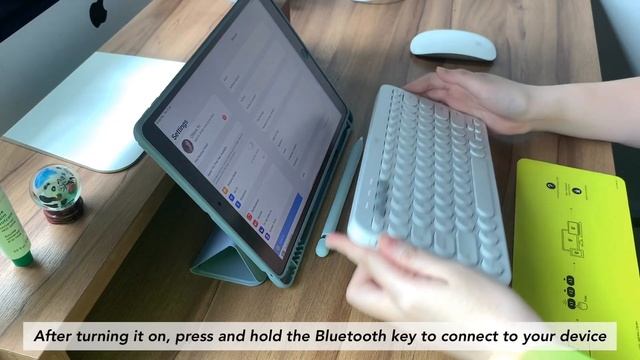 Pink and White Logitech K380 Unboxing смотреть онлайн