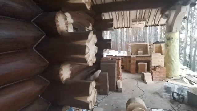 Сказочные бани,,ручной рубки от Николая зиновьева
