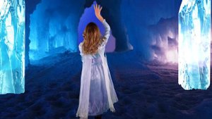 Frozen 2, Show Yourself, Jazzy Reacts to her Elsa Cover Song on Kids Fun TV