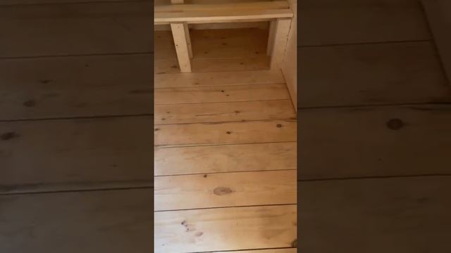 ?Каркасная баня размером 2х4м c сезонным утеплением.