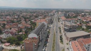 Нови-Сад, Сербия. Район Телеп. 4K video