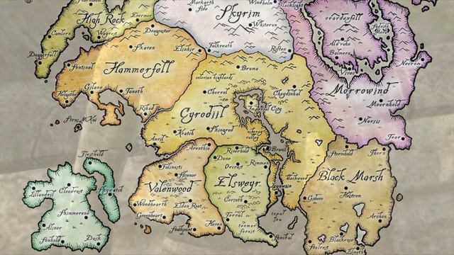 Чернотопье / The Elder Scrolls Лор