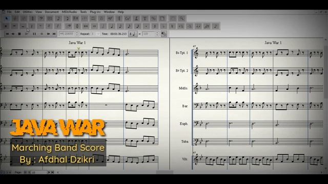 Java War | Marching Band Score смотреть онлайн