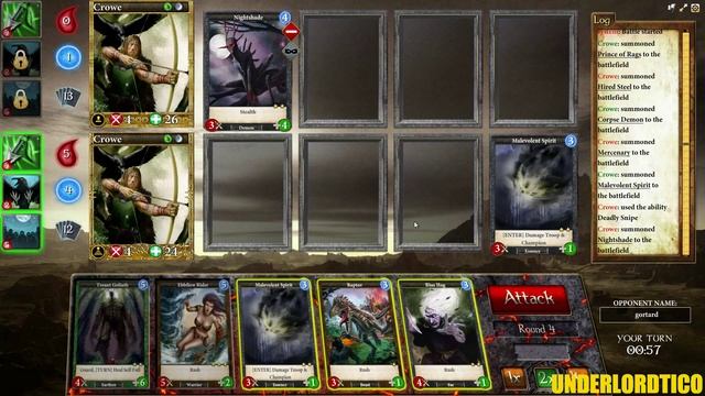 BloodRealm Battlegrounds - Crowe vs Crowe 6 Casual Gameplay