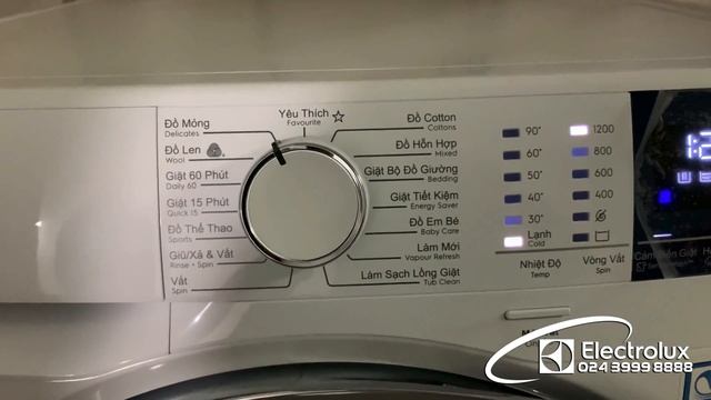 Hướng dẫn sử dụng máy giặt Electrolux EWF1024BDWA смотреть онлайн