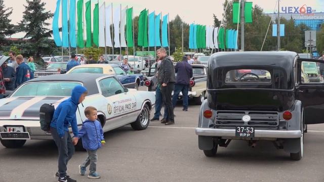 Выставка ретро-автомобилей в Чехове