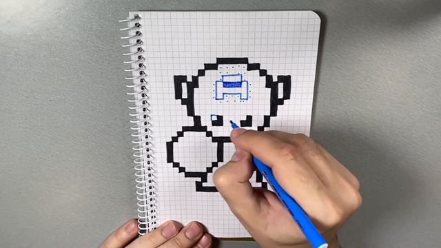 Рисуем капитан Америка. Учимся рисовать супергероев. Рисунки по клеточкам. смотреть онлайн