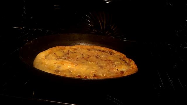 Как готовится пицца в духовке ускоренная съемка смотреть онлайн